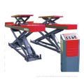 Tlt830wa Four-wheel Alignment Car Lift With Double Scissor For Garage